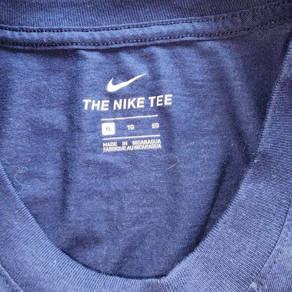 The Nike Tee New York Yankees #14 Baseball T-Shirt Size XL Blue - Picture 3 of 3